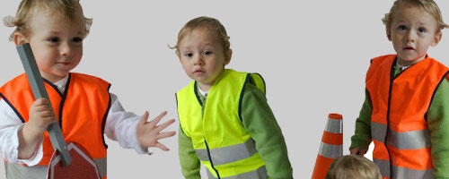 HI VIS VEST FOR CHILDREN