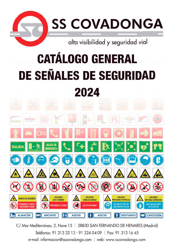 COVADONGA SAFETY SIGNALS CATALOGUE 2024